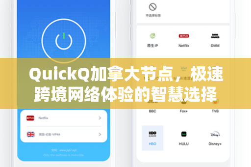 QuickQ加拿大节点，极速跨境网络体验的智慧选择