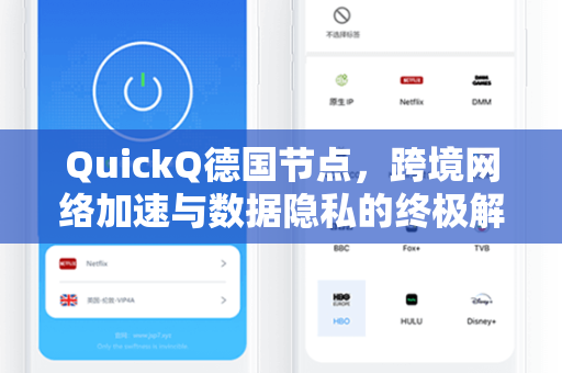 QuickQ德国节点，跨境网络加速与数据隐私的终极解决方案