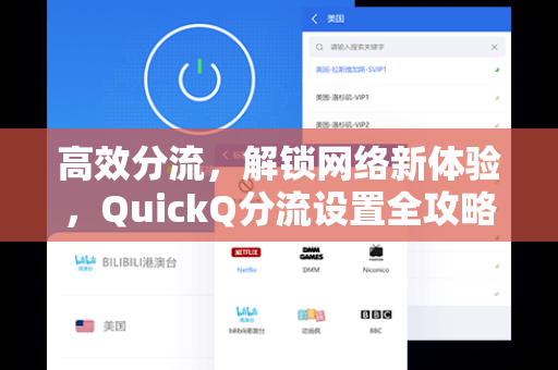 高效分流，解锁网络新体验，QuickQ分流设置全攻略