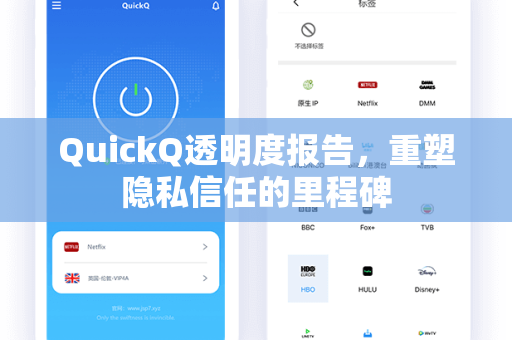 QuickQ透明度报告，重塑隐私信任的里程碑