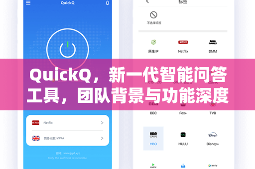 QuickQ，新一代智能问答工具，团队背景与功能深度解析