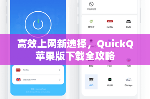 高效上网新选择，QuickQ苹果版下载全攻略