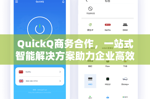 QuickQ商务合作，一站式智能解决方案助力企业高效增长-第1张图片-QuickQ下载 - 智能自动选路 | 新手必备免配置