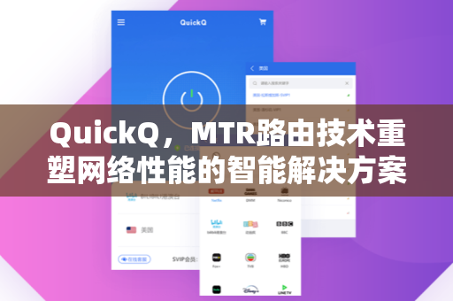 QuickQ，MTR路由技术重塑网络性能的智能解决方案