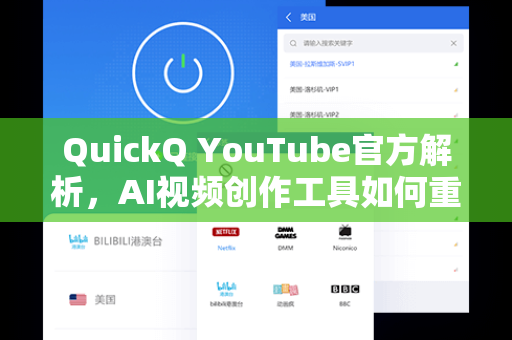 QuickQ YouTube官方解析，AI视频创作工具如何重塑内容生产新范式