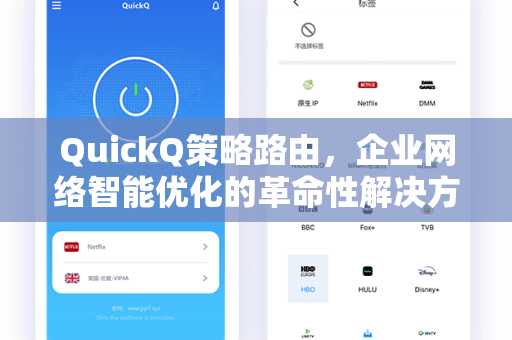 QuickQ策略路由，企业网络智能优化的革命性解决方案