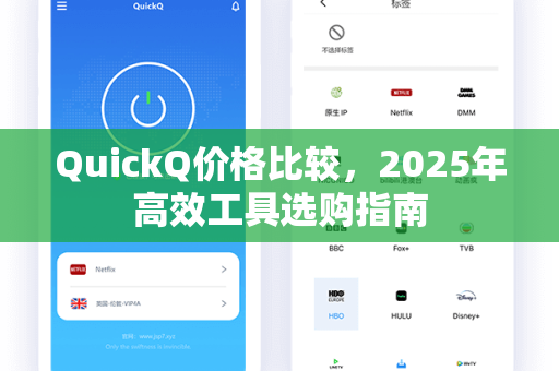 QuickQ价格比较，2025年高效工具选购指南