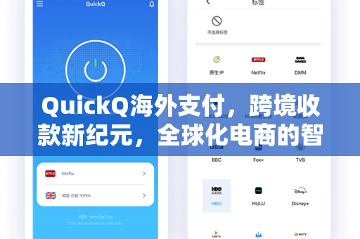 QuickQ海外支付，跨境收款新纪元，全球化电商的智慧之选