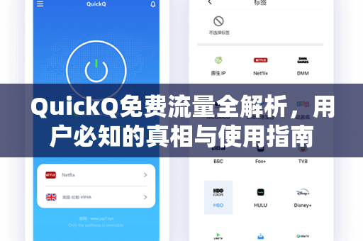 QuickQ免费流量全解析，用户必知的真相与使用指南